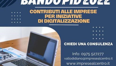Bando PID 2022, seconda edizione: contributi per la digitalizzazione alle imprese salernitane