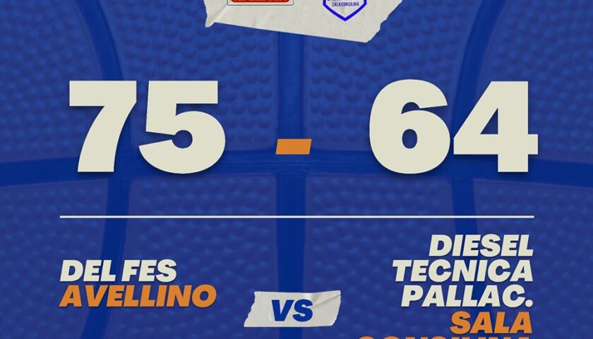 Un’ottima Diesel Tecnica cade nell’impegno esterno contro la Delfes Avellino, con il risultato di 75-64.