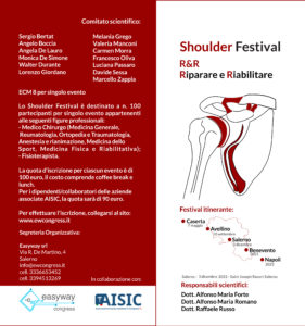 Il festival itinerante “Shoulder Festival” farà tappa a Salerno