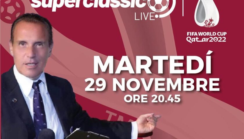 Superclassico: con uno speciale dedicato ai mondiali in Qatar