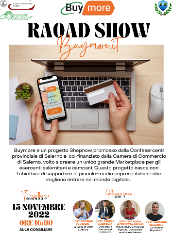 Domani a Vietri sul Mare il Road Show Buymore