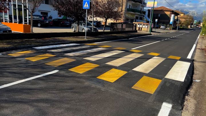 MESSA IN SICUREZZA LA TRAFFICATA SP 39 NEL TRATTO TEGGIANO-SAN RUFO