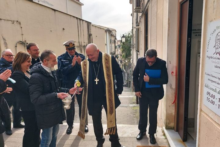 INAUGURATO IL POLO DELLA CARITA’ DELLA CARITAS DI SALERNO. DORMITORIO E CENTRO DIURNO