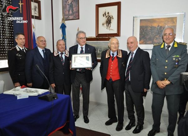 IL  RETTORE DELLA UNIVERSITÀ FEDERICO II SOCIO BENEMERITO DELL’ASSOCIAZIONE NAZIONALE CARABINIERI