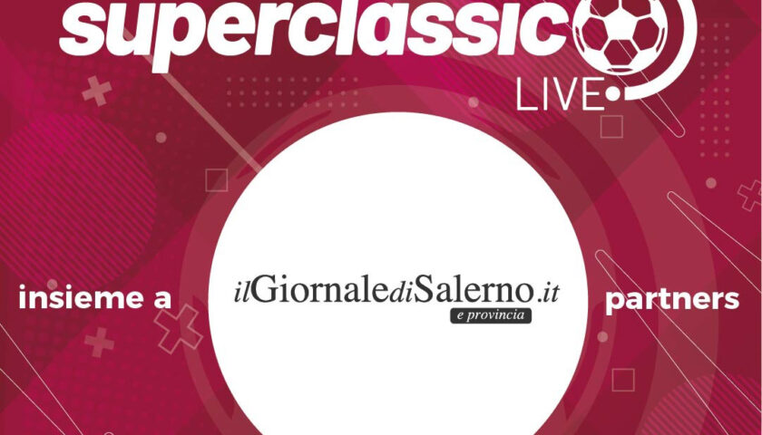 Si consolida la partnership tra il Giornale di Salerno e Superclassico