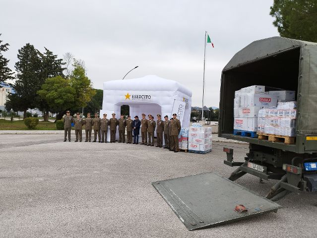 A Persano donazione al Banco Alimentare Campania