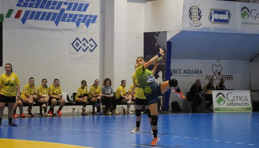 Youth League. En plein delle giovanissime della Jomi Salerno, alla Palestra Palumbo quattro vittorie su quattro gare disputate.