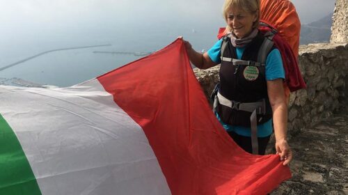Vienna Cammarota rientra temporaneamente in Italia dopo aver percorso a piedi 3500 km in 7 mesi