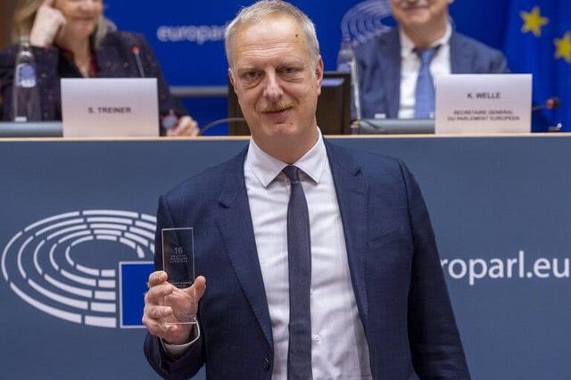 Ravello. Ad Antonio Scurati, l’European Book Prize. Gli auguri del sindaco Paolo Vuilleumier 