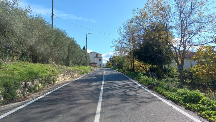 Ultimato il cantiere dell’Anas sulla statale 166 degli Alburni