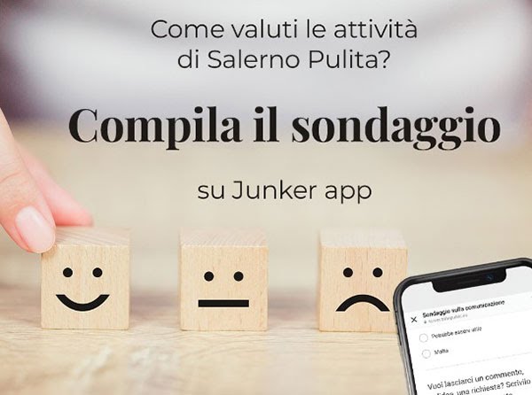 Qualità del servizio, nuovo sondaggio di Salerno Pulita