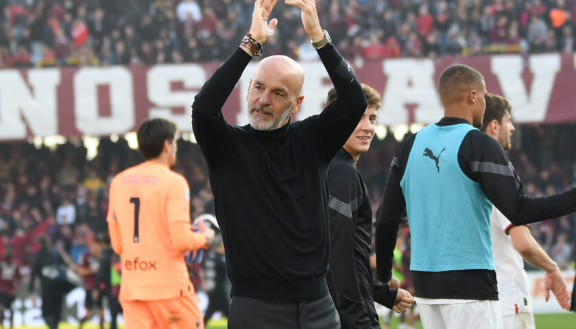 Salernitana-Milan, l’ex granata Pioli: “Bella partita ma il gol di Bonazzoli si poteva evitare”