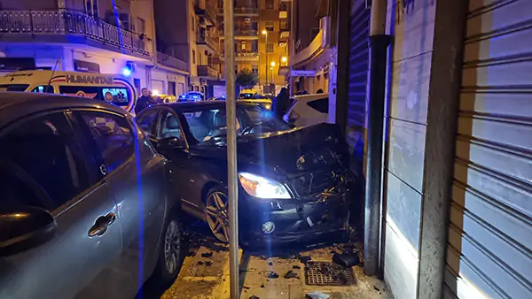 Salerno, incidente ieri sera a Pastena con 5 feriti