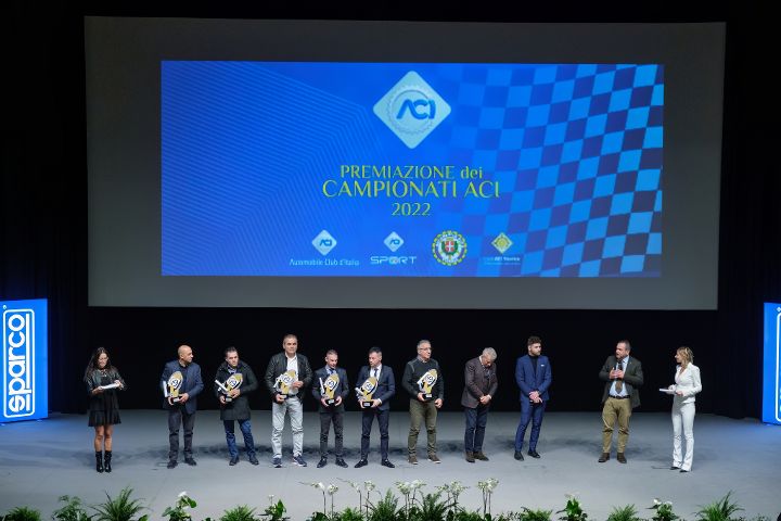 Piloti ACI Salerno premiati tra i Campioni Italiani ACI 2022