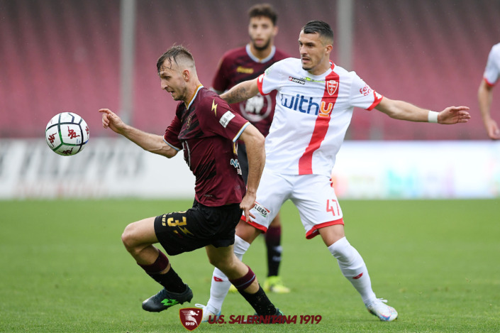 Salernitana, secondo confronto in serie A contro il Monza