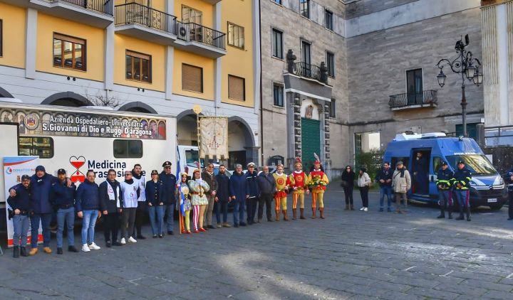 Cava de’ Tirreni, sabato giornata di raccolta sangue con la Polizia