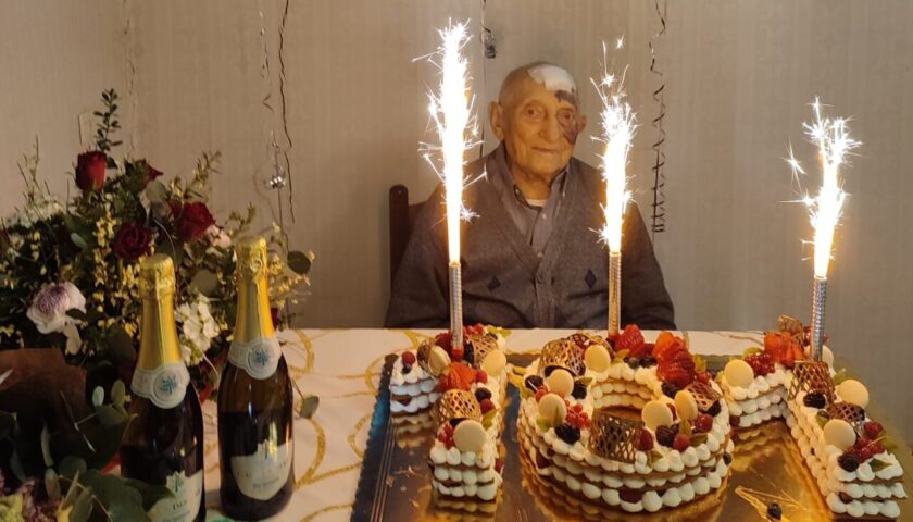 Perito festeggia i 101 anni di Domenico Cirillo