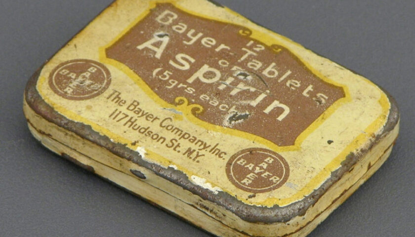 Il 6 marzo 1899 arriva il brevetto dell’aspirina