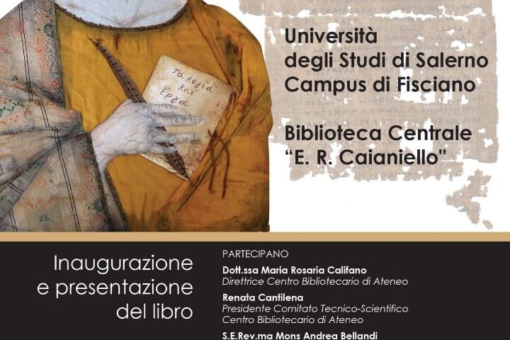 “I Papiri di Matteo” approdano  all’Università degli Studi di Salerno