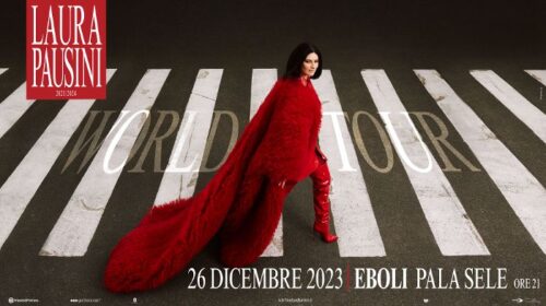 Laura Pausini in Tour al Palasele di Eboli
