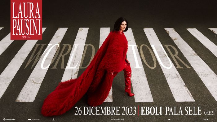 Laura Pausini in Tour al Palasele di Eboli