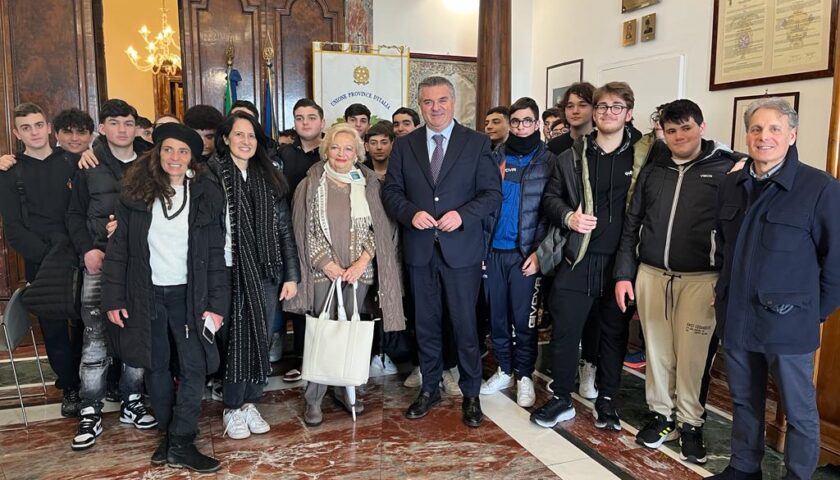 Giornate Fai, Alfieri e gli studenti Ciceroni al Palazzo della Provincia di Salerno