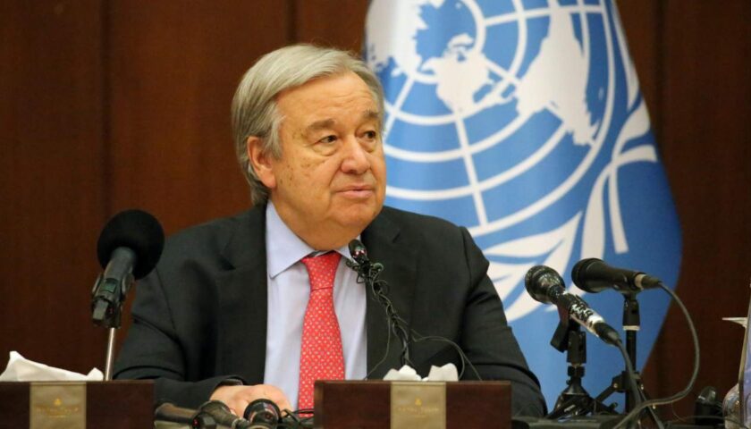 Guterres a Kiev: “L’obiettivo dell’Onu è una pace giusta”
