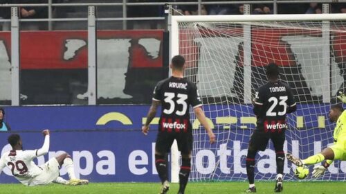Salernitana gagliarda, il Milan non passa