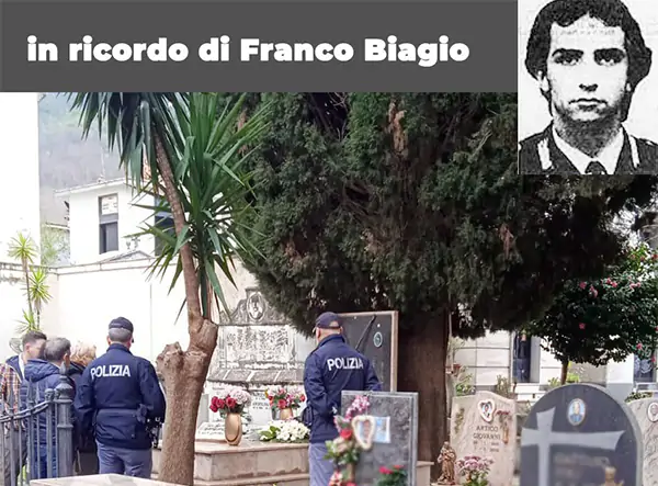 Roccapiemonte ricorda il poliziotto ucciso nel 1985