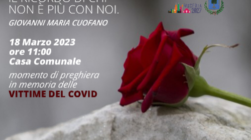 NOCERA SUPERIORE RICORDA LE VITTIME DEL COVID