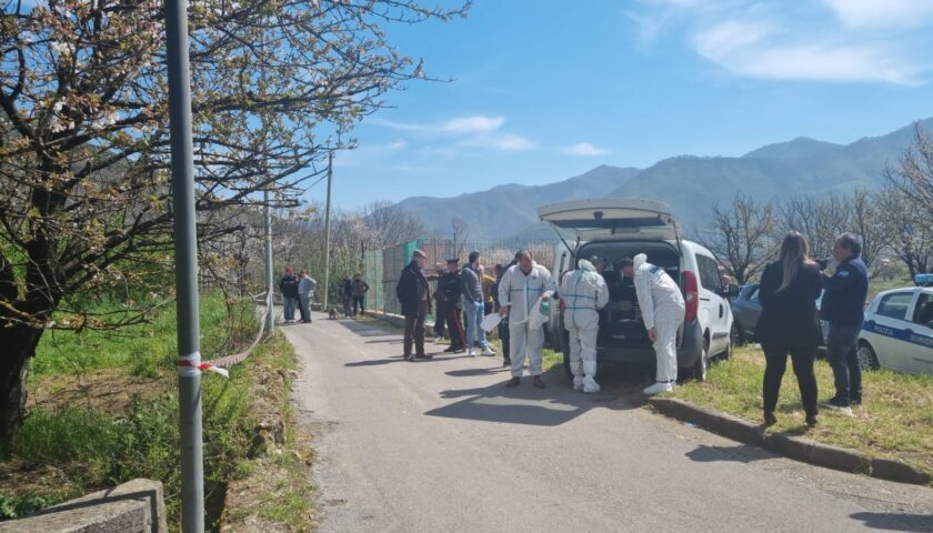 Cadavere di una donna rivenuto in un fondo agricolo in via Chiummariello a Castel San Giorgio