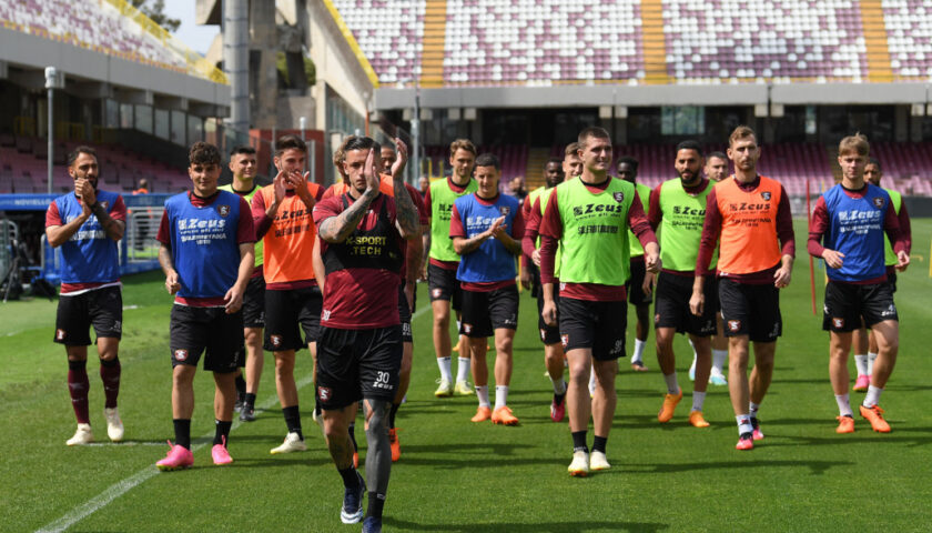 Salernitana, riapre la Curva Nord. Festa a fine gara