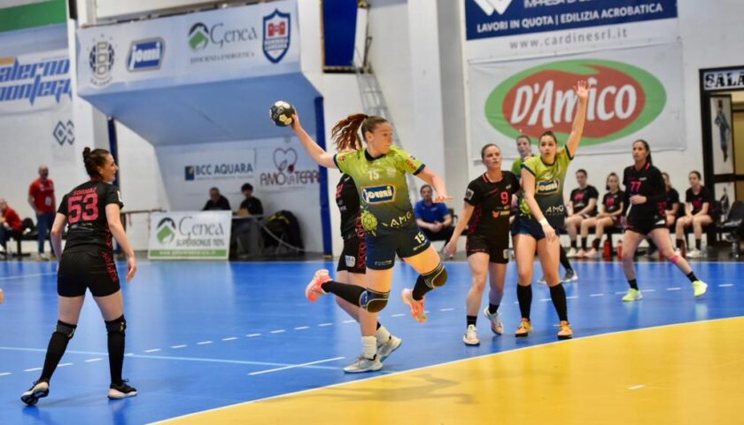 La Jomi Salerno torna al successo nell’ultimo turno della regular season, Ferrara battuto per 38 – 18.