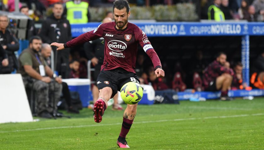 Salernitana, i convocati: Candreva salta l’Inter