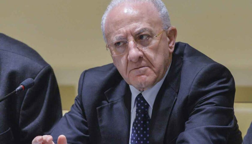 Regione, De Luca: governare la Campania è difficile