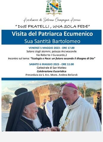 “Due fratelli, una sola fede”:  Visita del Patriarca Ecumenico di Costantinopoli, sua Santità Bartolomeo I