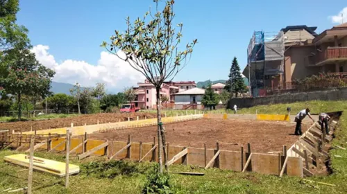 Baronissi, a fine giugno sarà pronto il nuovo campetto per i giovani a Orignano