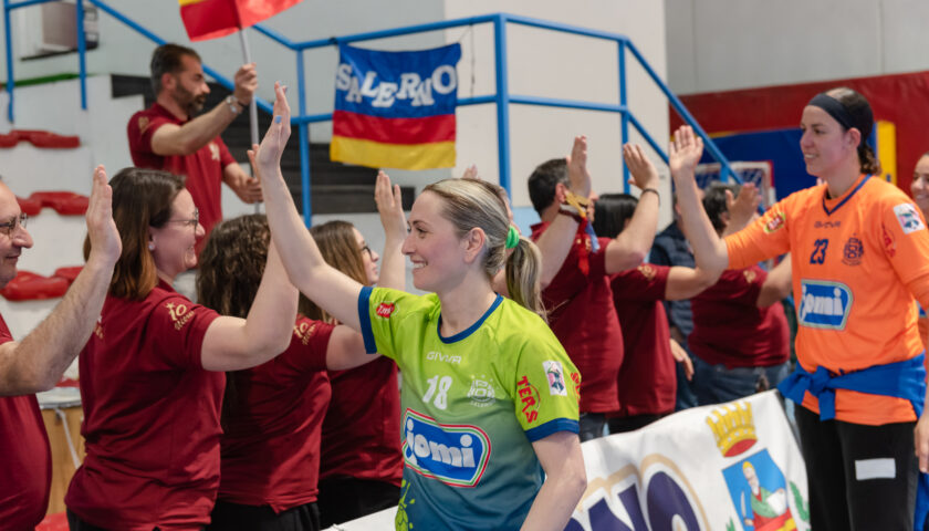A1 Femminile, playoff scudetto. La Jomi Salerno domani in campo con Pontinia. Capitan Napoletano: “Giocheremo per vincere”.