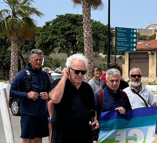 Staffetta della Pace: a Lampedusa l’iniziativa di Michele Santoro con il parlamentare  Franco Mari