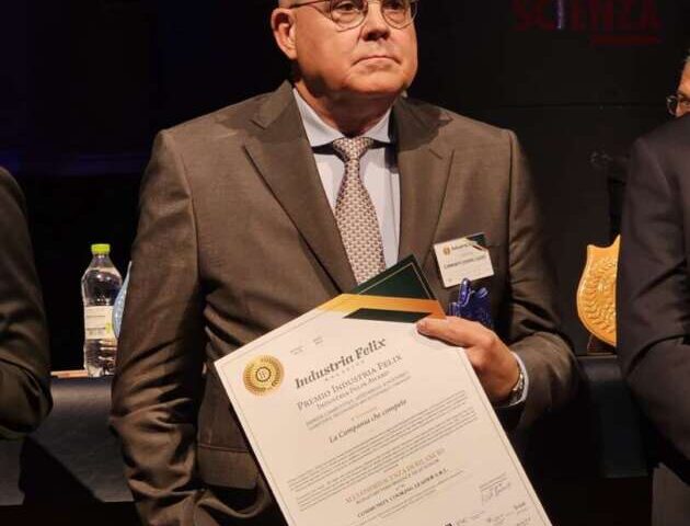 Premio Industria Felix a Luigi Snichelotto
