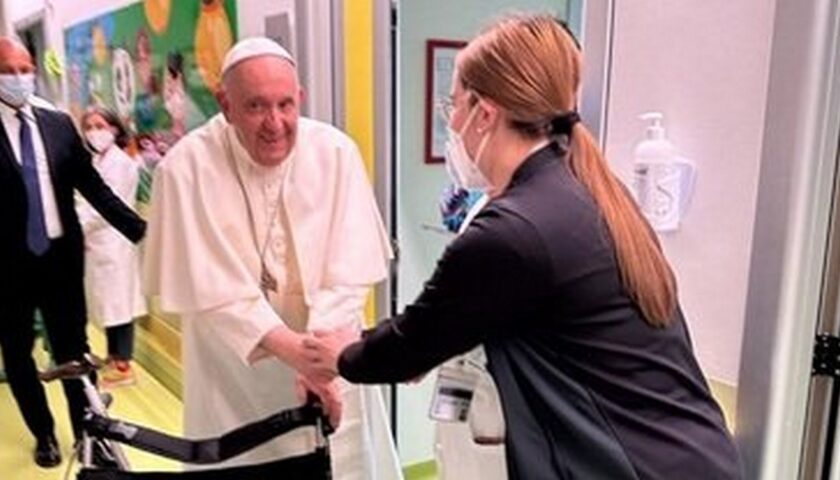 Originaria del Cilento l’infermiera che ha incontrato il Papa