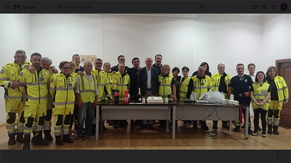 Il sindaco di Campagna incontra i volontari della Protezione Civile