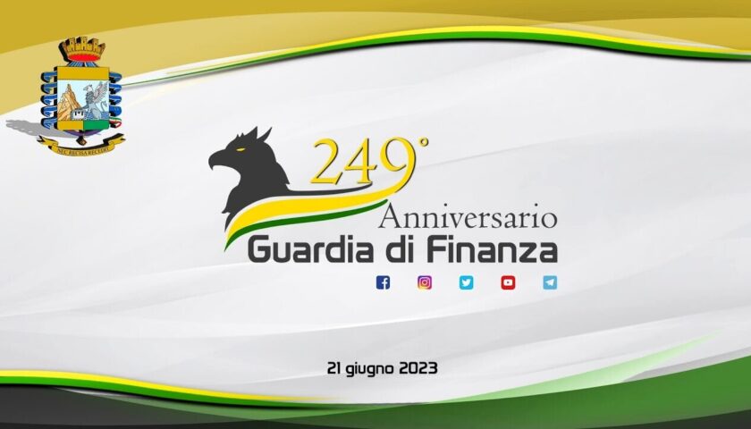 SALERNO: LA GUARDIA DI FINANZA CELEBRA IL 249° ANNIVERSARIO DELLA FONDAZIONE DEL CORPO