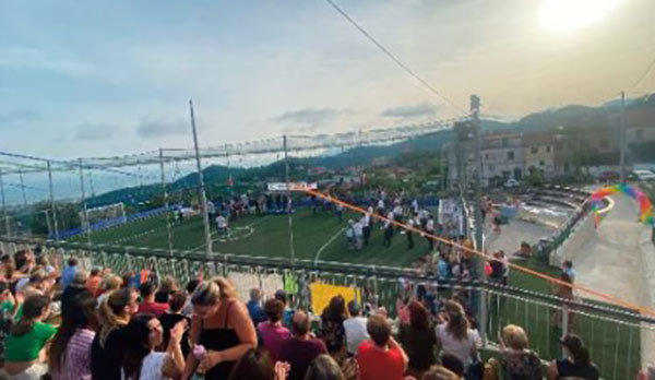 Salerno: a Giovi anfiteatro, campo di calcetto e giardino