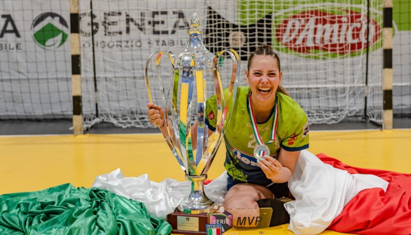 Da giovane promessa a MVP dell’ultima finale scudetto. Dopo 10 anni, Cyrielle Lauretti Matos lascia la Jomi Salerno.