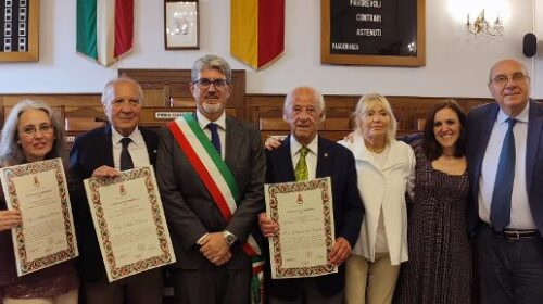A CAVA DE’ TIRRENI CONFERITE LE CIVICHE BENEMERENZE 2023