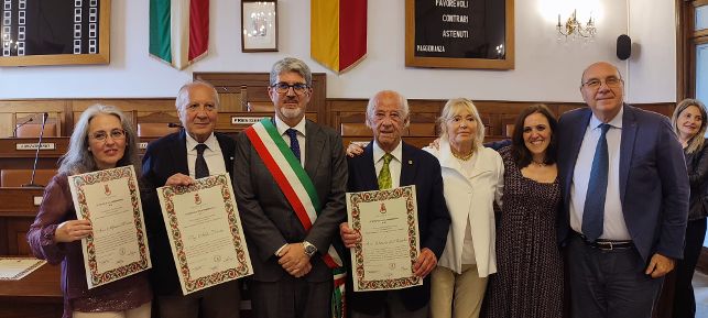 A CAVA DE’ TIRRENI CONFERITE LE CIVICHE BENEMERENZE 2023