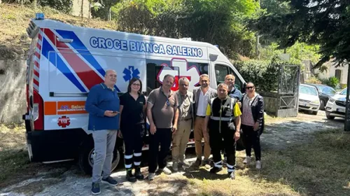 Salerno, nuova postazione della Croce Bianca nei rioni collinari