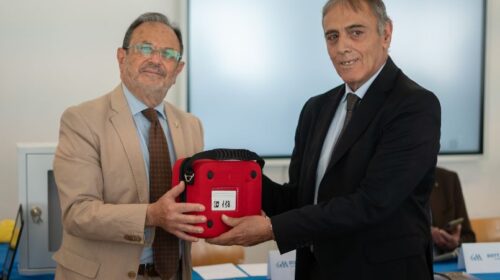 Il Rotary Club Picentia ha consegnato defibrillatore al Conservatorio di Musica “Giuseppe Martucci”