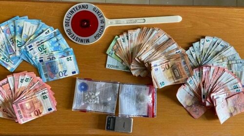 Vendevano droga durante la festa per la Salernitana, arrestati padre e figlio